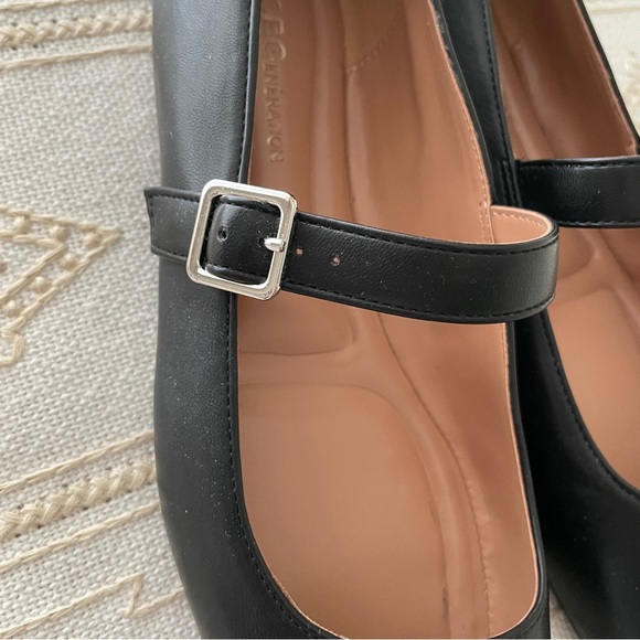 NWT BCBGeneration Black Harpin Mary Jane Flats, Size 8.5 - Picture 8 of 10